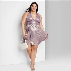 NWT WILD FABLE HALTER DRESS